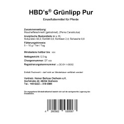 HBD’s® Grünlipp Pur