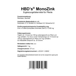 HBD’s® MonoZink