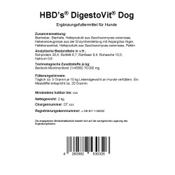 HBD’s® DigestoVit® Dog